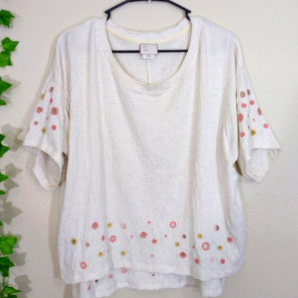 Anthropologie women's top medium